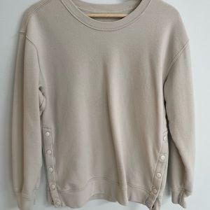 Abercrombie & Fitch Crewneck Sweater with button details / Size Small